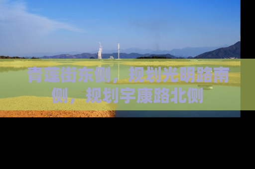 青莲街东侧，规划光明路南侧，规划宇康路北侧
