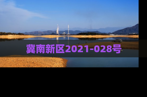冀南新区2021-028号