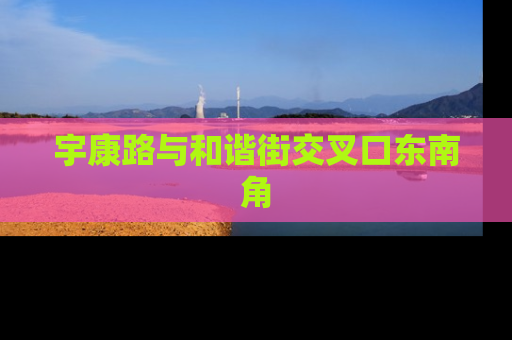 宇康路与和谐街交叉口东南角
