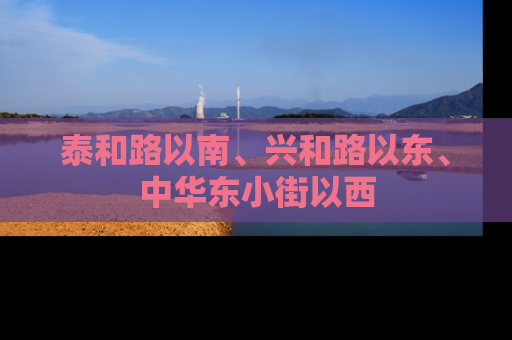 泰和路以南、兴和路以东、中华东小街以西