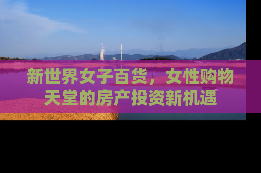新世界女子百货，女性购物天堂的房产投资新机遇