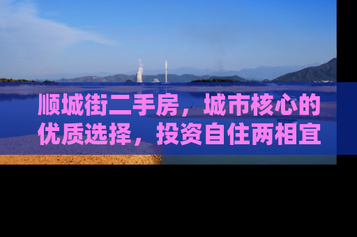 顺城街二手房，城市核心的优质选择，投资自住两相宜