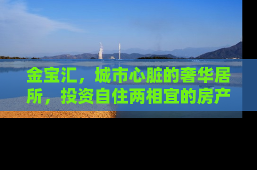 金宝汇，城市心脏的奢华居所，投资自住两相宜的房产新宠