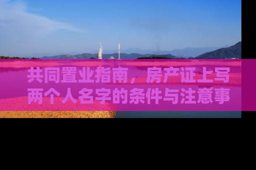 共同置业指南，房产证上写两个人名字的条件与注意事项