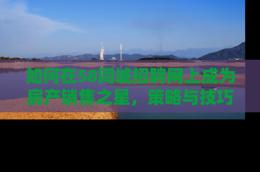 如何在58同城招聘网上成为房产销售之星,策略与技巧全解析 如何在58同城招聘网上成为房产销售之星,策略与技巧全解析