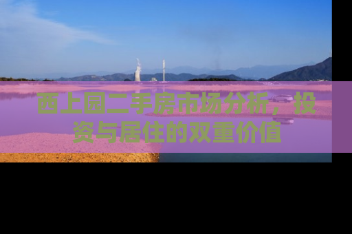 西上园二手房市场分析，投资与居住的双重价值