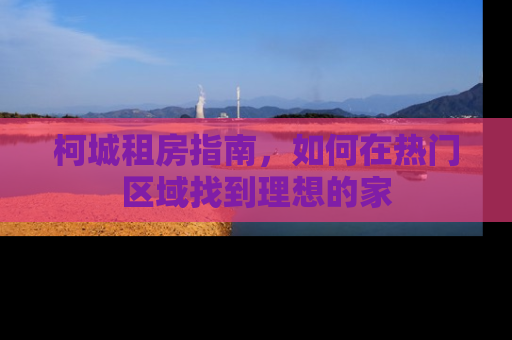 柯城租房指南，如何在热门区域找到理想的家