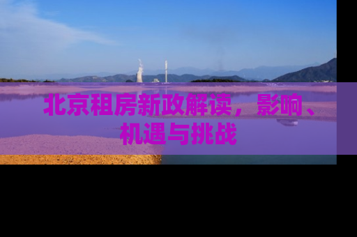 北京租房新政解读，影响、机遇与挑战