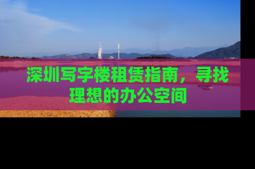 深圳写字楼租赁指南，寻找理想的办公空间