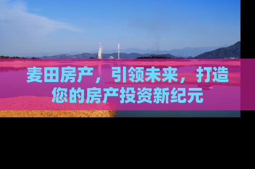 麦田房产，引领未来，打造您的房产投资新纪元