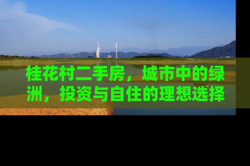 桂花村二手房，城市中的绿洲，投资与自住的理想选择