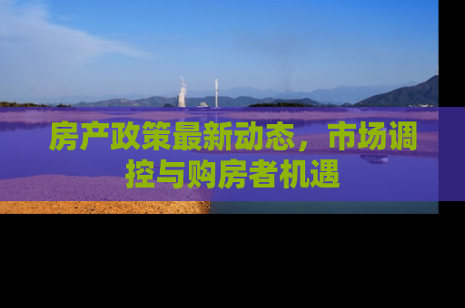 房产政策最新动态，市场调控与购房者机遇
