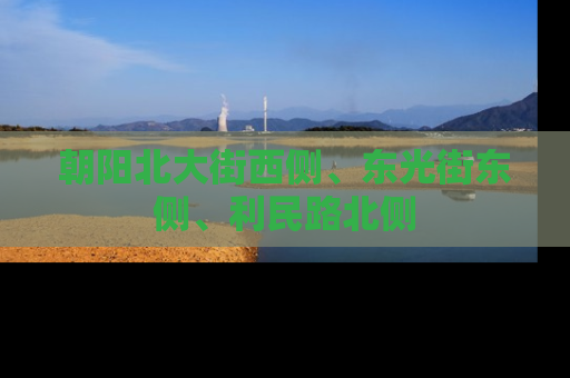 朝阳北大街西侧、东光街东侧、利民路北侧