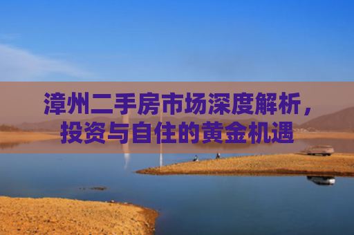 漳州二手房市场深度解析，投资与自住的黄金机遇