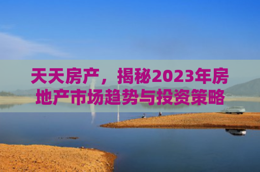 天天房产，揭秘2023年房地产市场趋势与投资策略