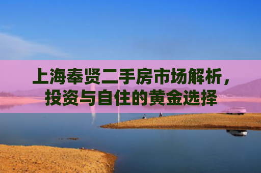 上海奉贤二手房市场解析，投资与自住的黄金选择