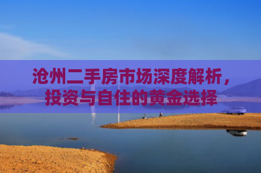 沧州二手房市场深度解析，投资与自住的黄金选择